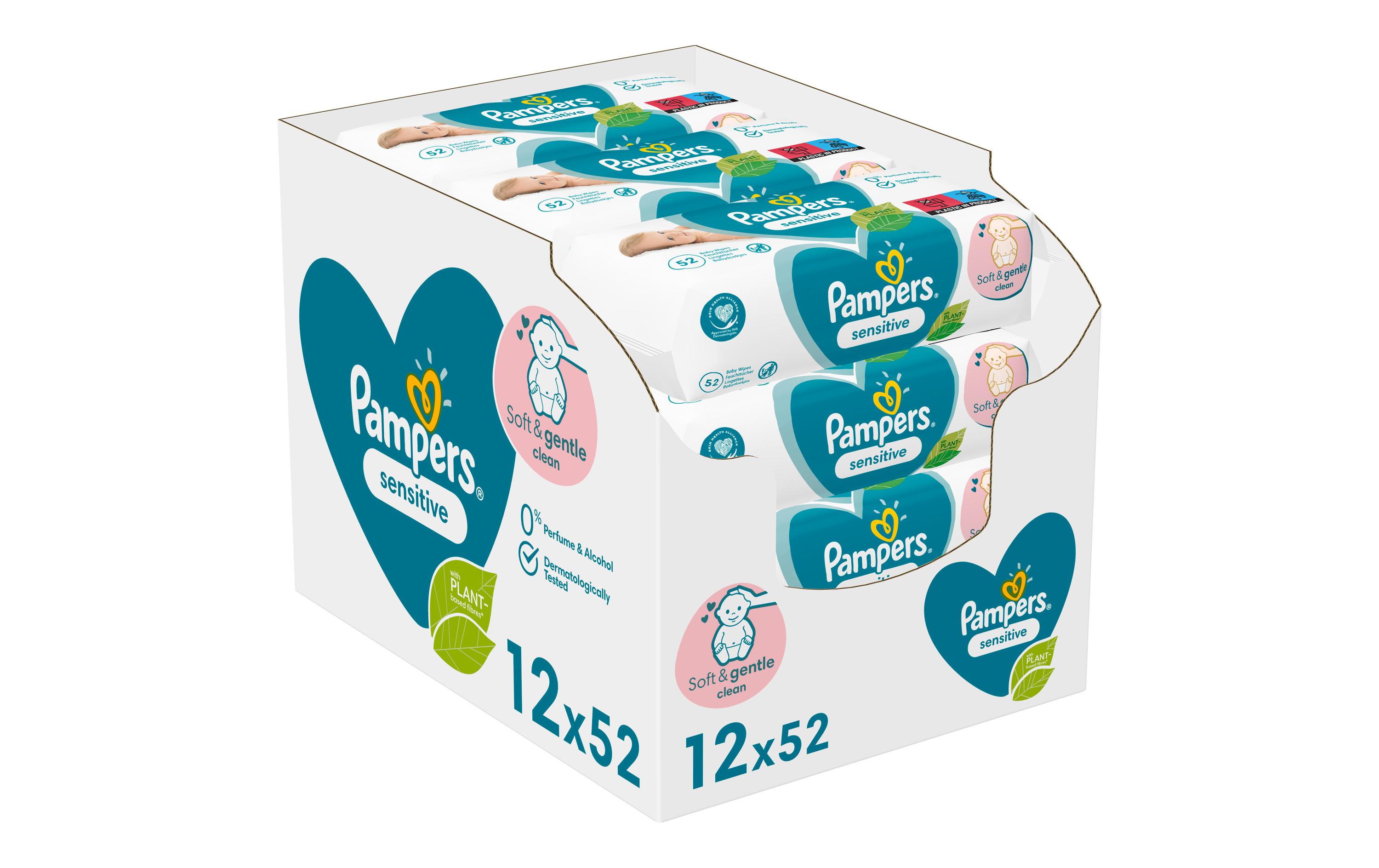 Pampers Feuchttücher Sensitive Giga Pack Pampers Feuchttücher Sensitive Giga Pack