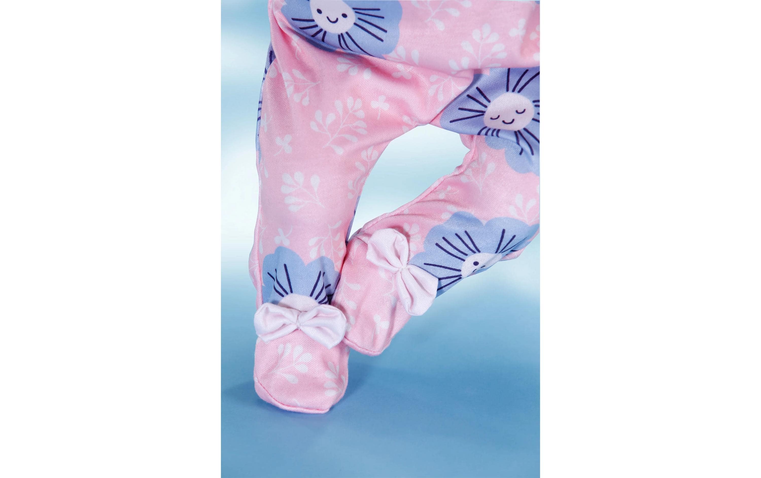 Baby Born Puppenkleidung Strampler Blumen 43 cm