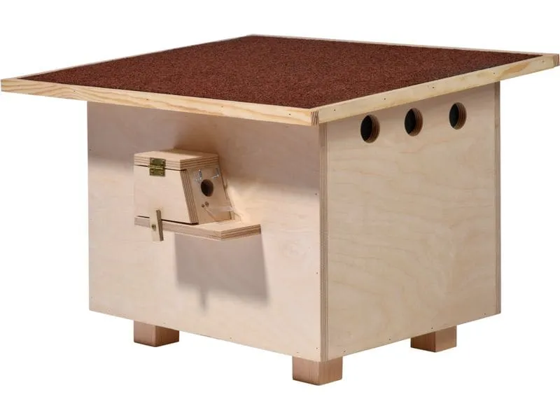 LUXUS-INSEKTENHOTELS Hummelnistkasten, 51 x 43 x 36 cm, Kiefer