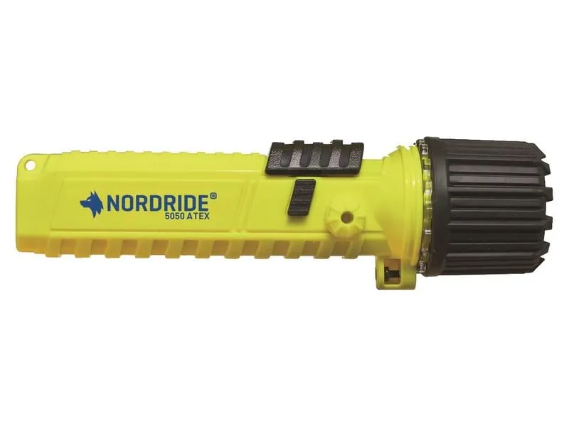 Nordride Handleuchte ATEX explosionsgeschützt 180 lm, IP68 Nordride Handleuchte ATEX explosionsgeschützt 180 lm, IP68