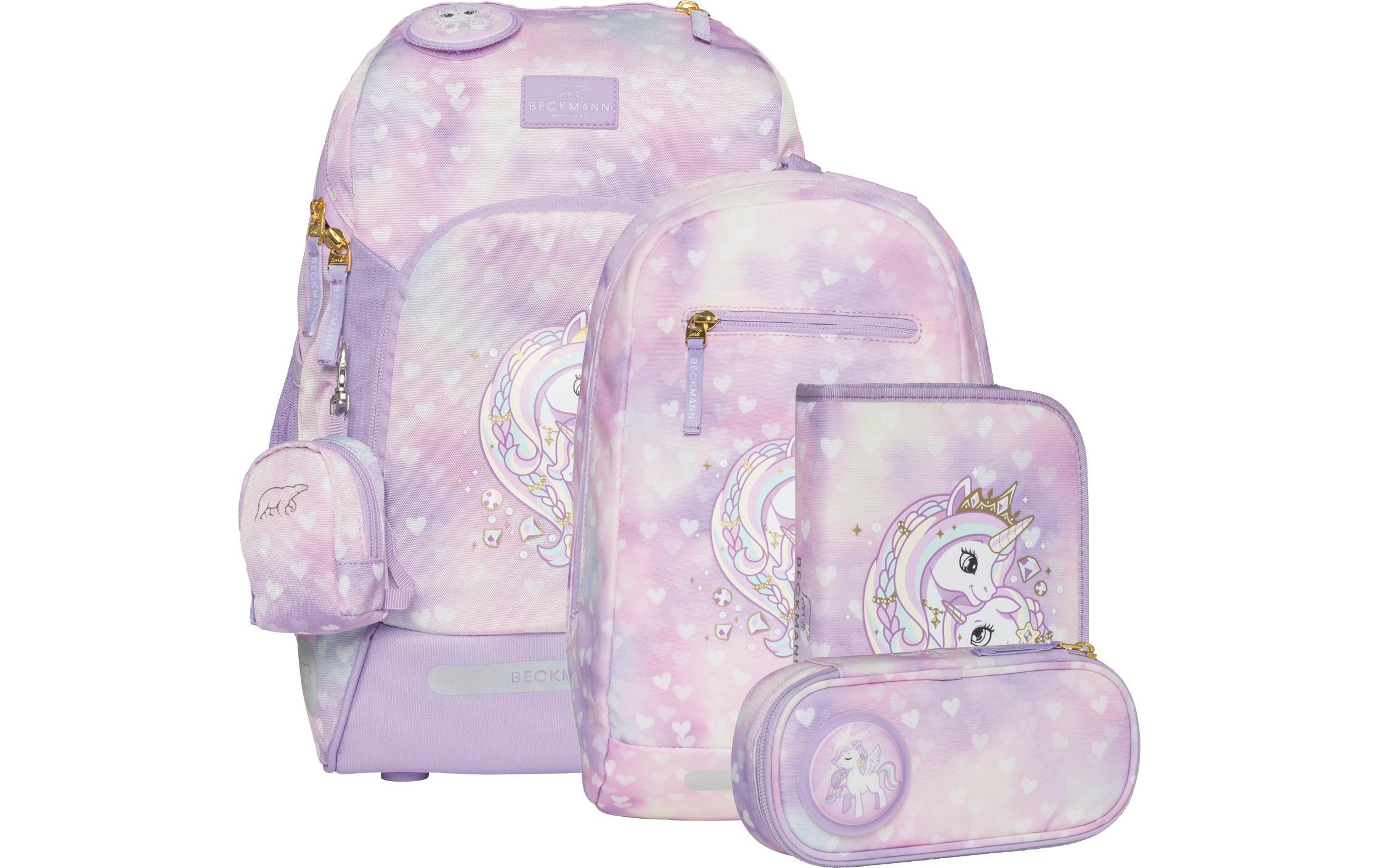 Beckmann Schulrucksack-Set Active Air Flx Unicorn Princess, 6-teilig Beckmann Schulrucksack-Set Active Air Flx Unicorn Princess, 6-teilig