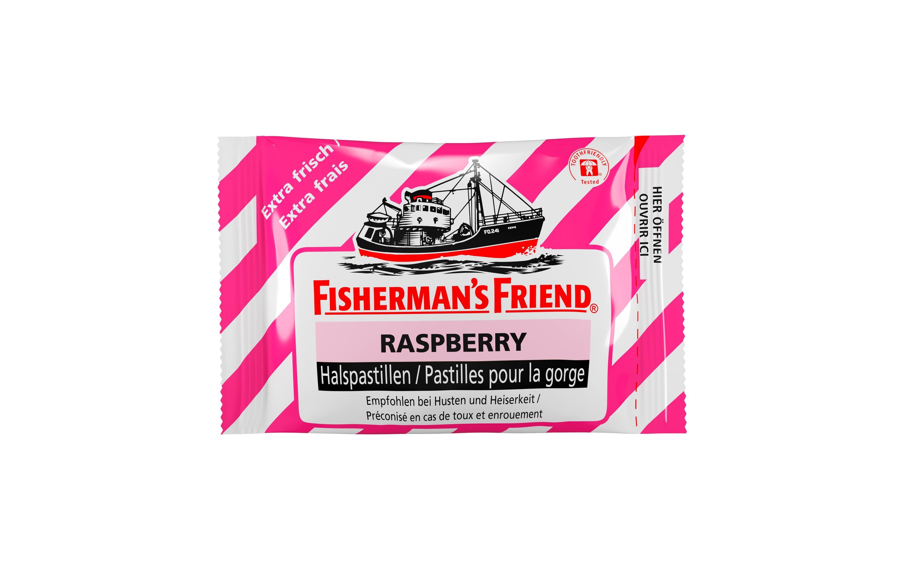 Fisherman's Bonbons Raspberry 24 x 25 g