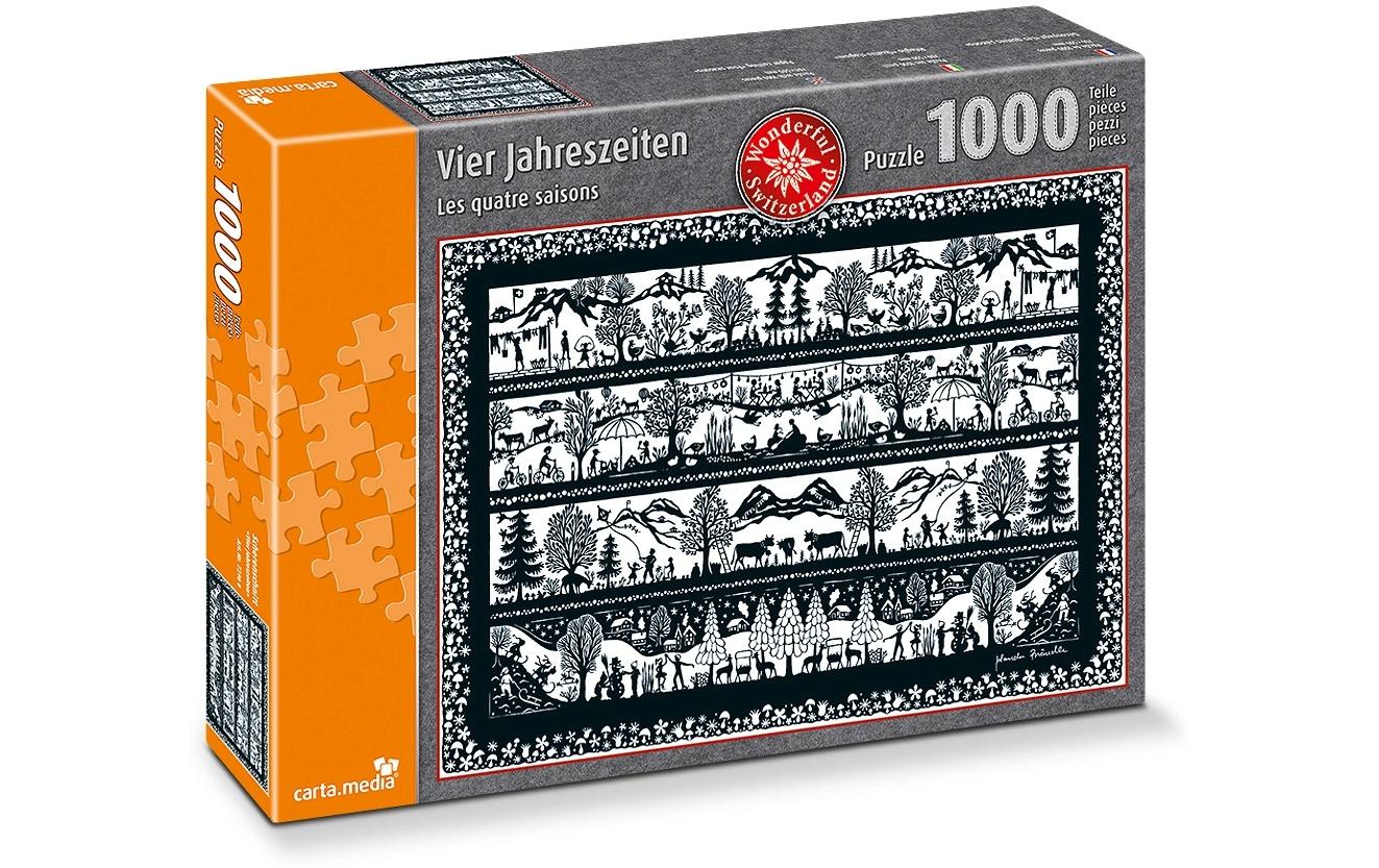 Carta.Media Puzzle Vier Jahreszeiten 1000 Teile