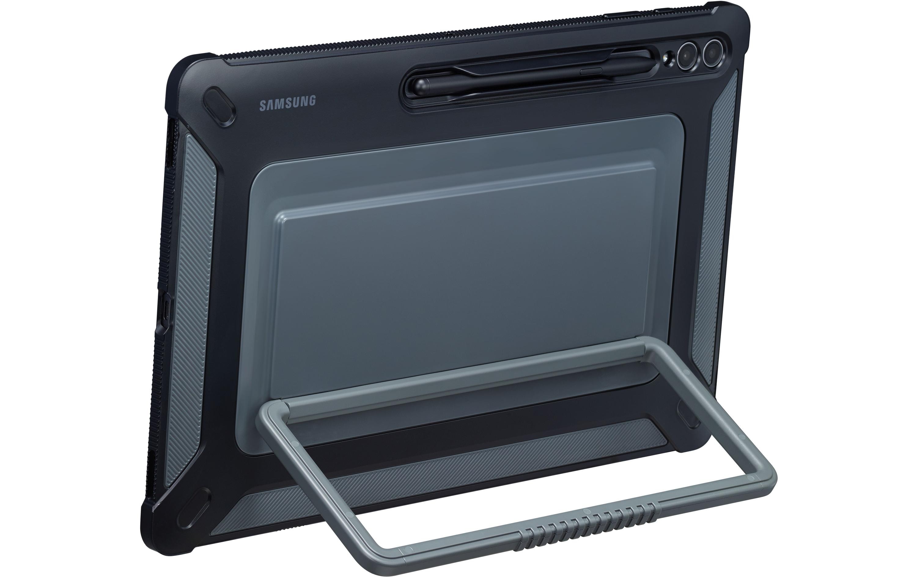 Samsung Tablet Book Cover Outdoor Galaxy Tab S9 Ultra Schwarz