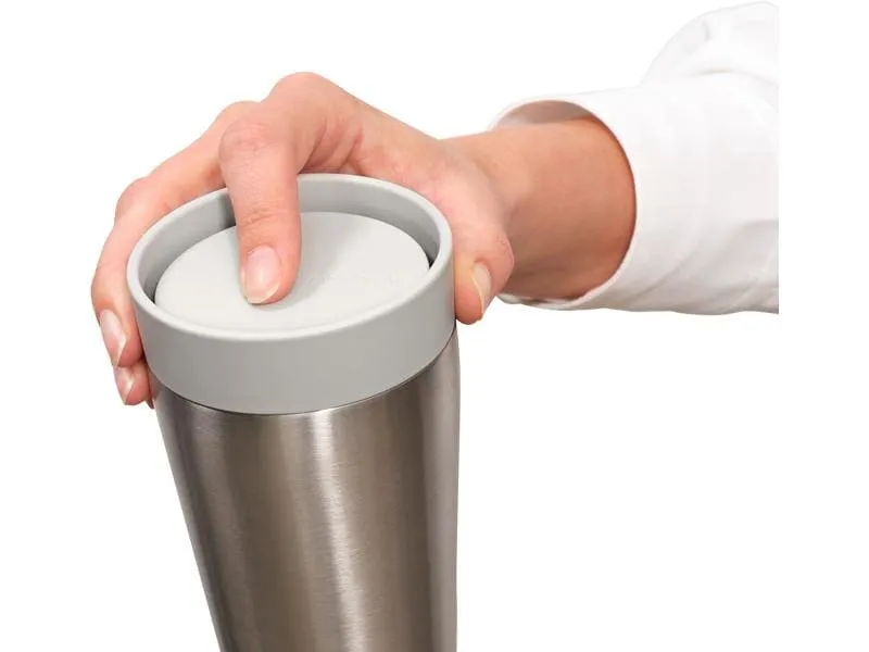 Brabantia Thermobecher Make & Take 200 ml, Hellgrau/Silber Brabantia Thermobecher Make & Take 200 ml, Hellgrau/Silber