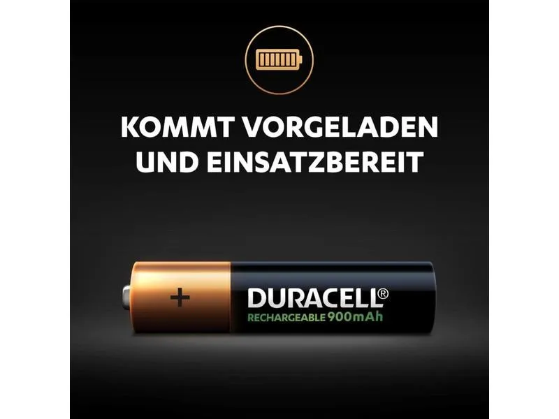 Duracell Recharge Ultra PreCharged AAA 850 mAh 4 Stück Duracell Recharge Ultra PreCharged AAA 850 mAh 4 Stück