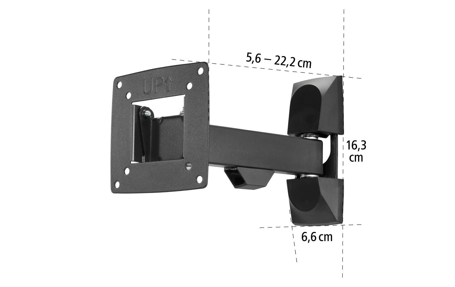 Hama Technics AG TV-Wandhalterung 26 Schwarz