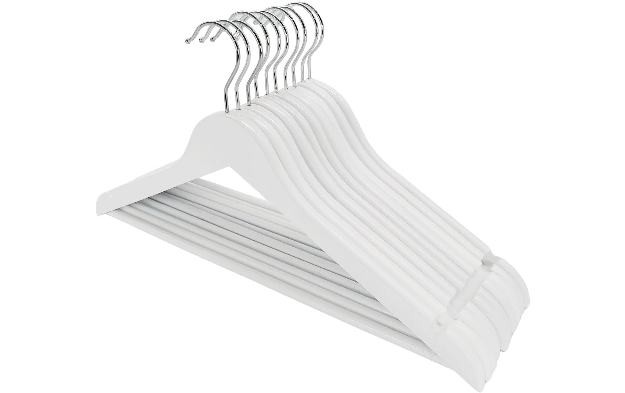 COCON Kleiderbügel 10 Stück, Weiss