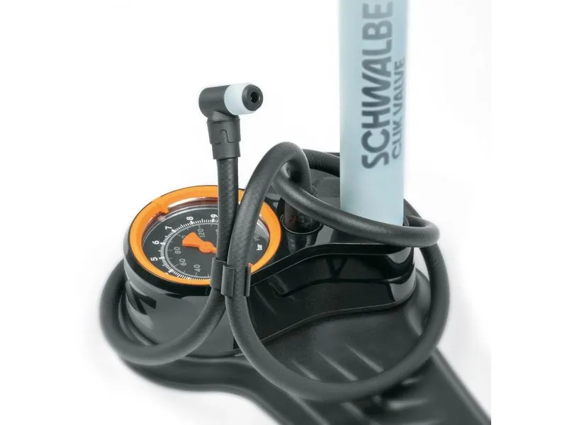SKS Air-X-Plorer 10.0 Stahl, Clik Valve, blau/schwarz SKS Air-X-Plorer 10.0 Stahl, Clik Valve, blau/schwarz