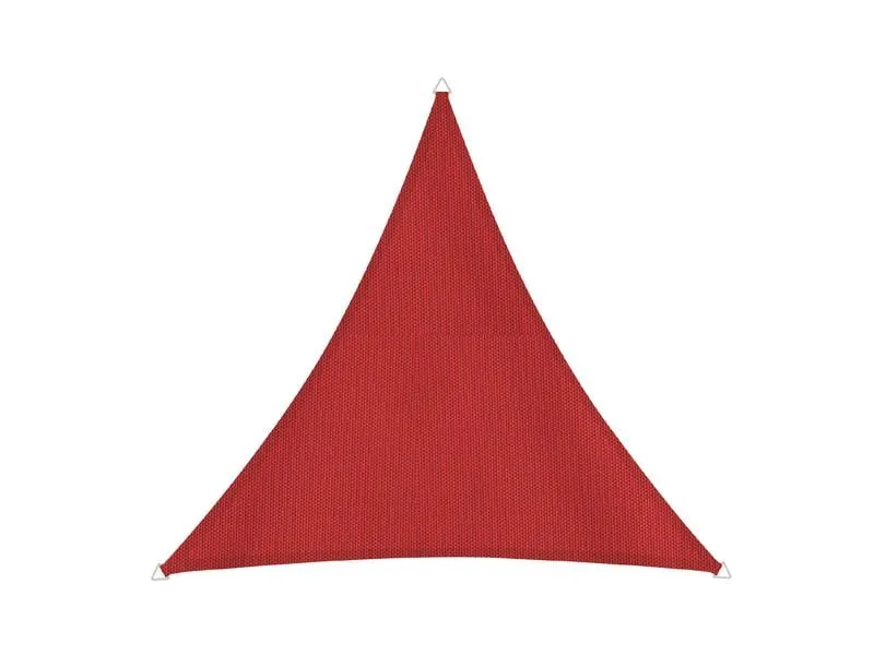 Windhager Sonnensegel Cannes, 3 m, Dreieckig, Rot Windhager Sonnensegel Cannes, 3 m, Dreieckig, Rot
