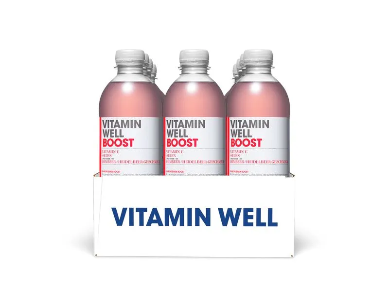 VITAMIN WELL Getränk Boost 12 x 0.5 l VITAMIN WELL Getränk Boost 12 x 0.5 l