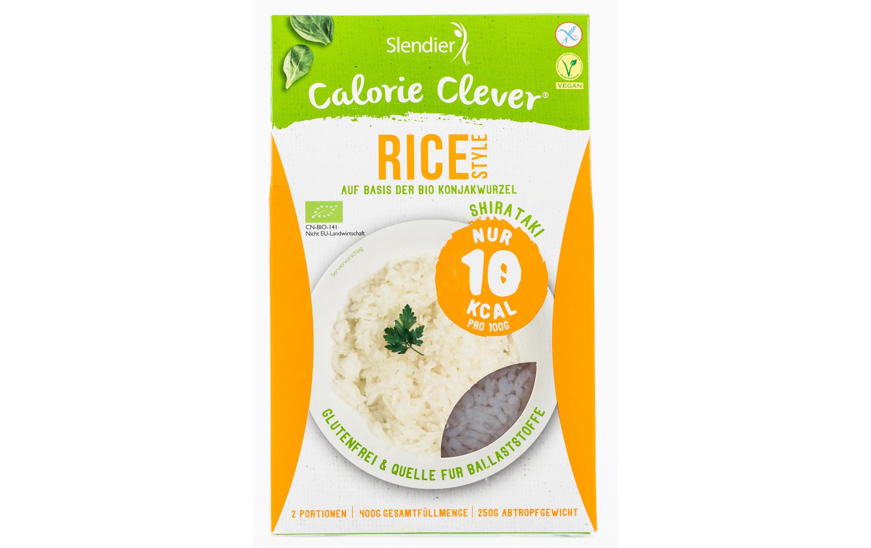Slendier Teigwaren Konjak Rice Style 400 g
