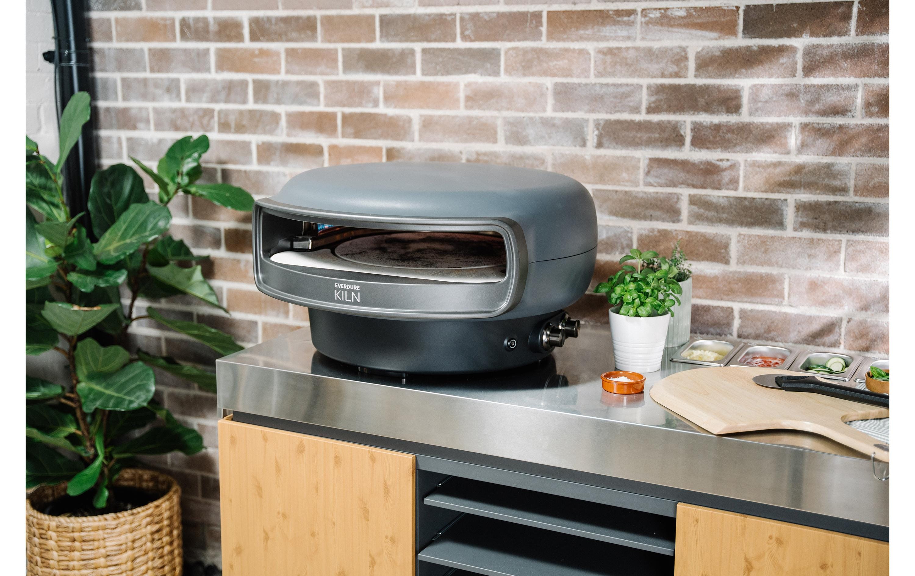 Everdure KILN Pizzaofen 2 Brenner rotierend, graphite