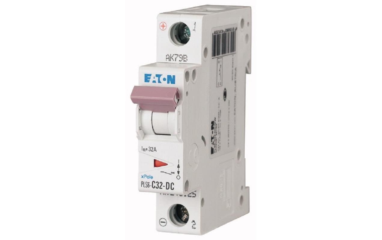 Eaton Leitungsschutzschalter 220 V DC, 32 A, 1-Pol Eaton Leitungsschutzschalter 220 V DC, 32 A, 1-Pol