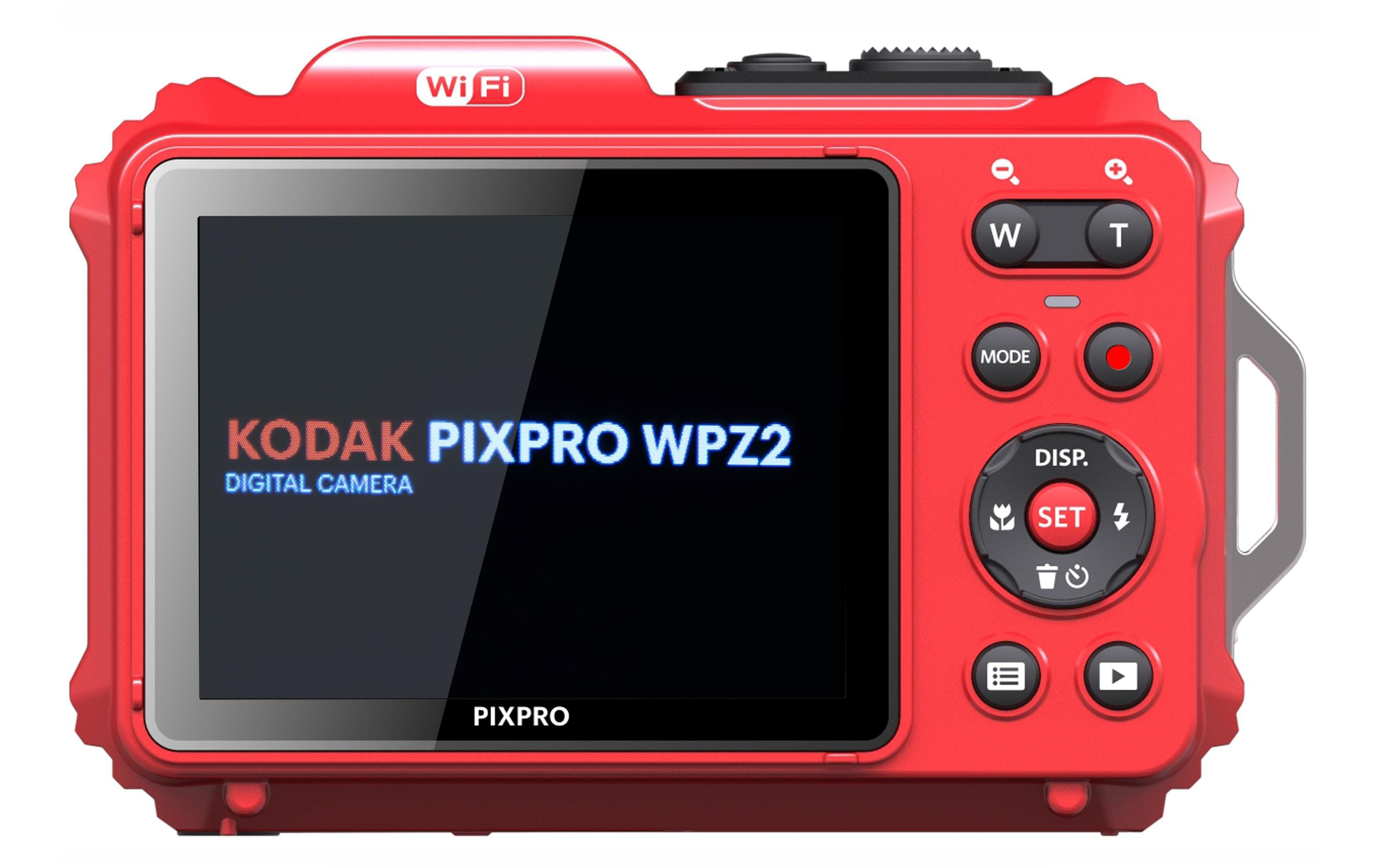 Kodak Unterwasserkamera PixPro WPZ2 Kit Rot