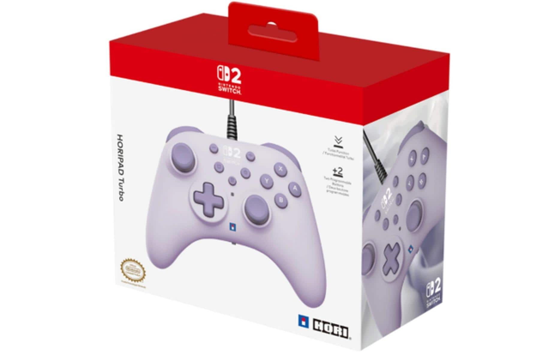 Hori Controller Switch 2 Cozy Lavender