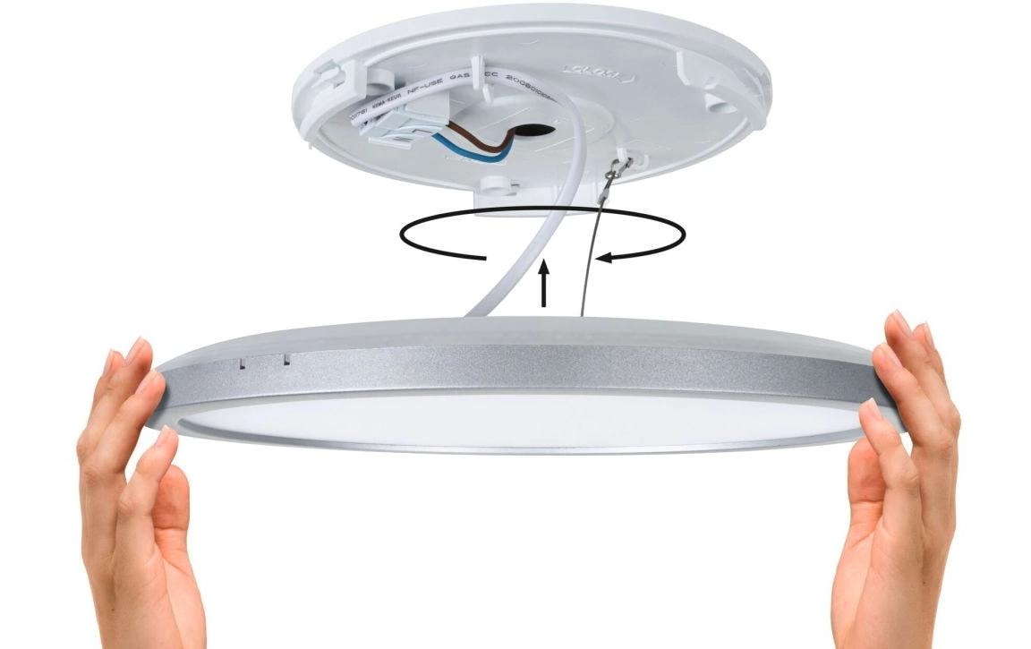 Paulmann Deckenleuchte LED Panel Atria Shine Backlight