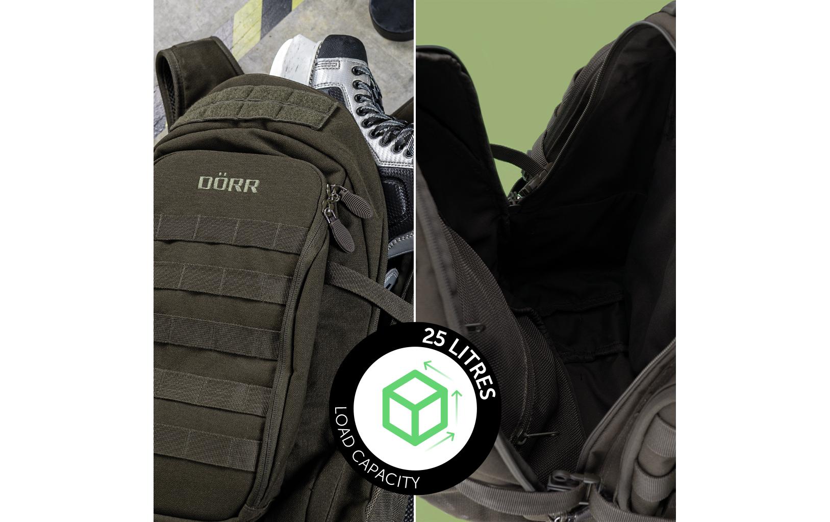 Dörr Fotorucksack ProTac Olivgrün