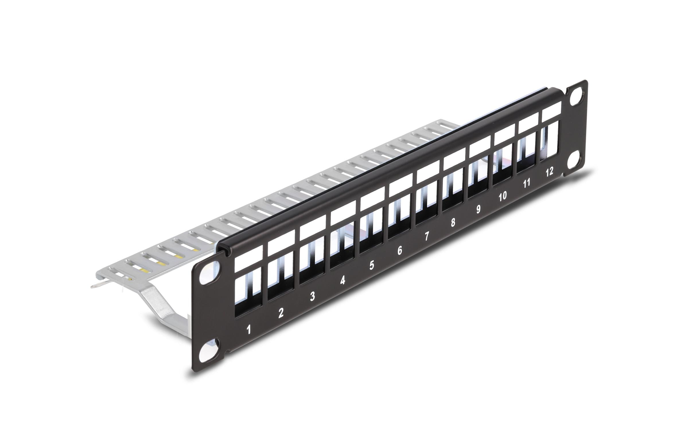Delock Patchpanel Keystone 12 Port 1 HE 10 Rack Delock Patchpanel Keystone 12 Port 1 HE 10 Rack