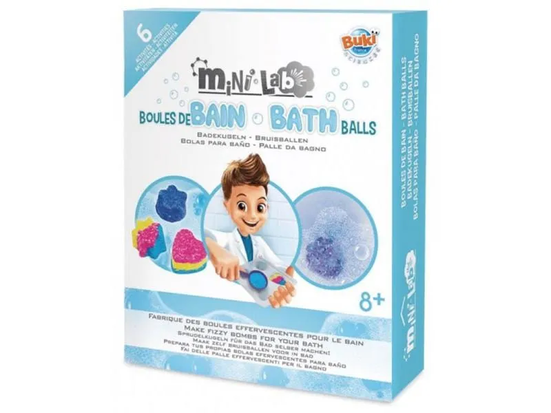 Buki Experimentierkasten mini Lab Badekugeln Buki Experimentierkasten mini Lab Badekugeln