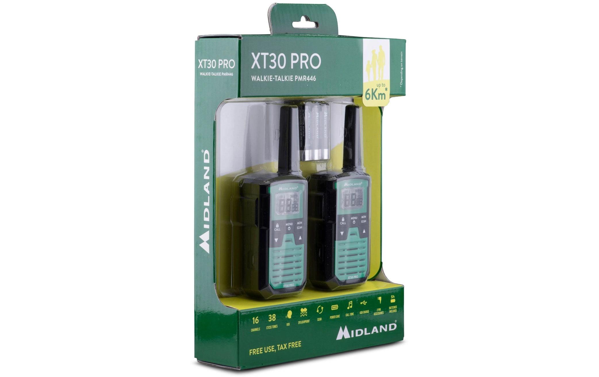 Midland Funkgerät XT30 Pro, 2er Set