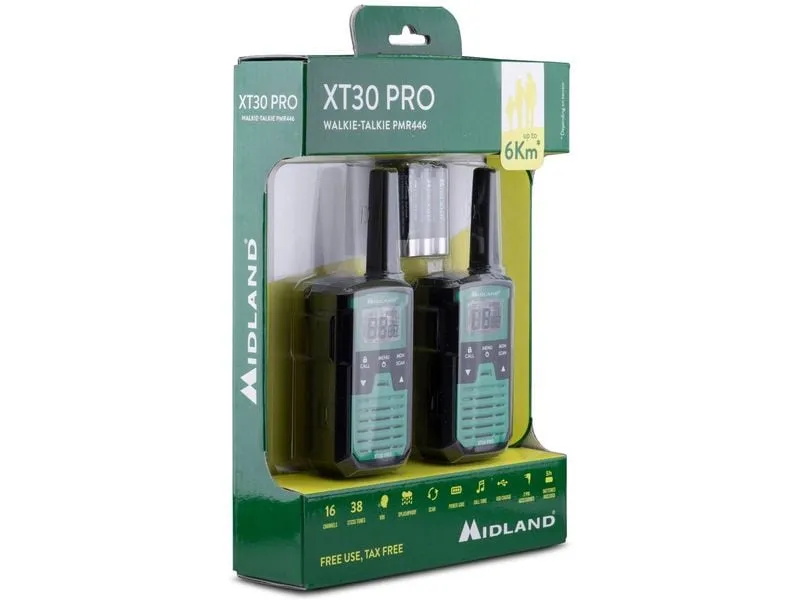 Midland Funkgerät XT30 Pro, 2er Set