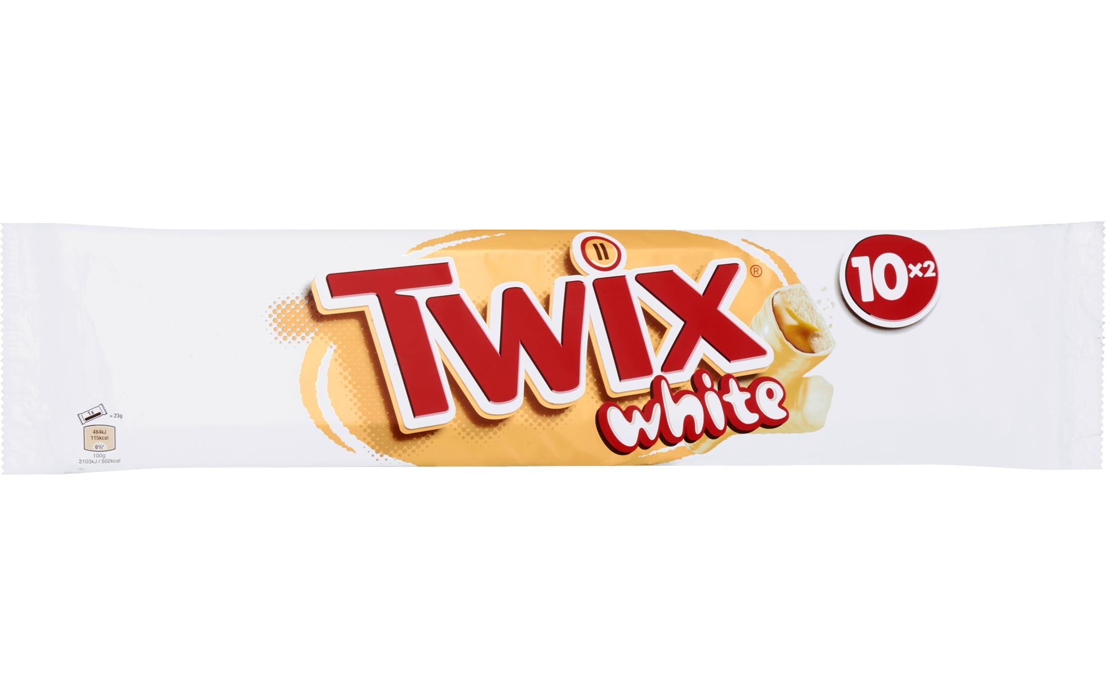 Twix Schokolade White 10 x 46 g