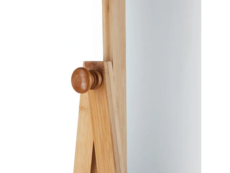 relaxdays Standspiegel 40 x 159.5 cm, Braun