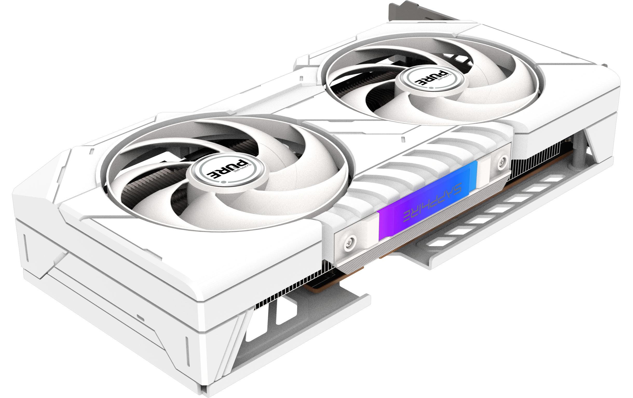 SAPPHIRE Grafikkarte AMD Radeon RX9060 XT PURE OC 16GB GDDR6