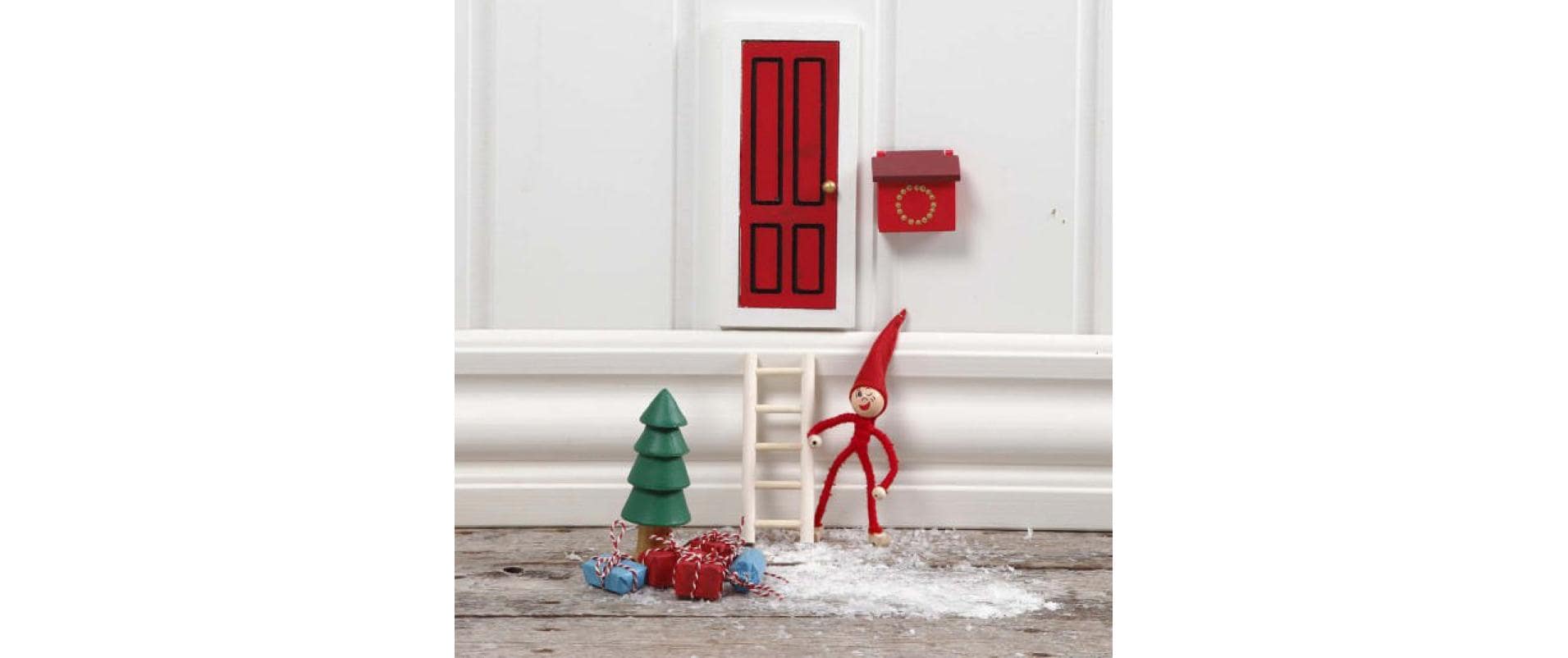 Creativ Company Mini-Möbel Wichteltür mit Briefkasten 18 cm