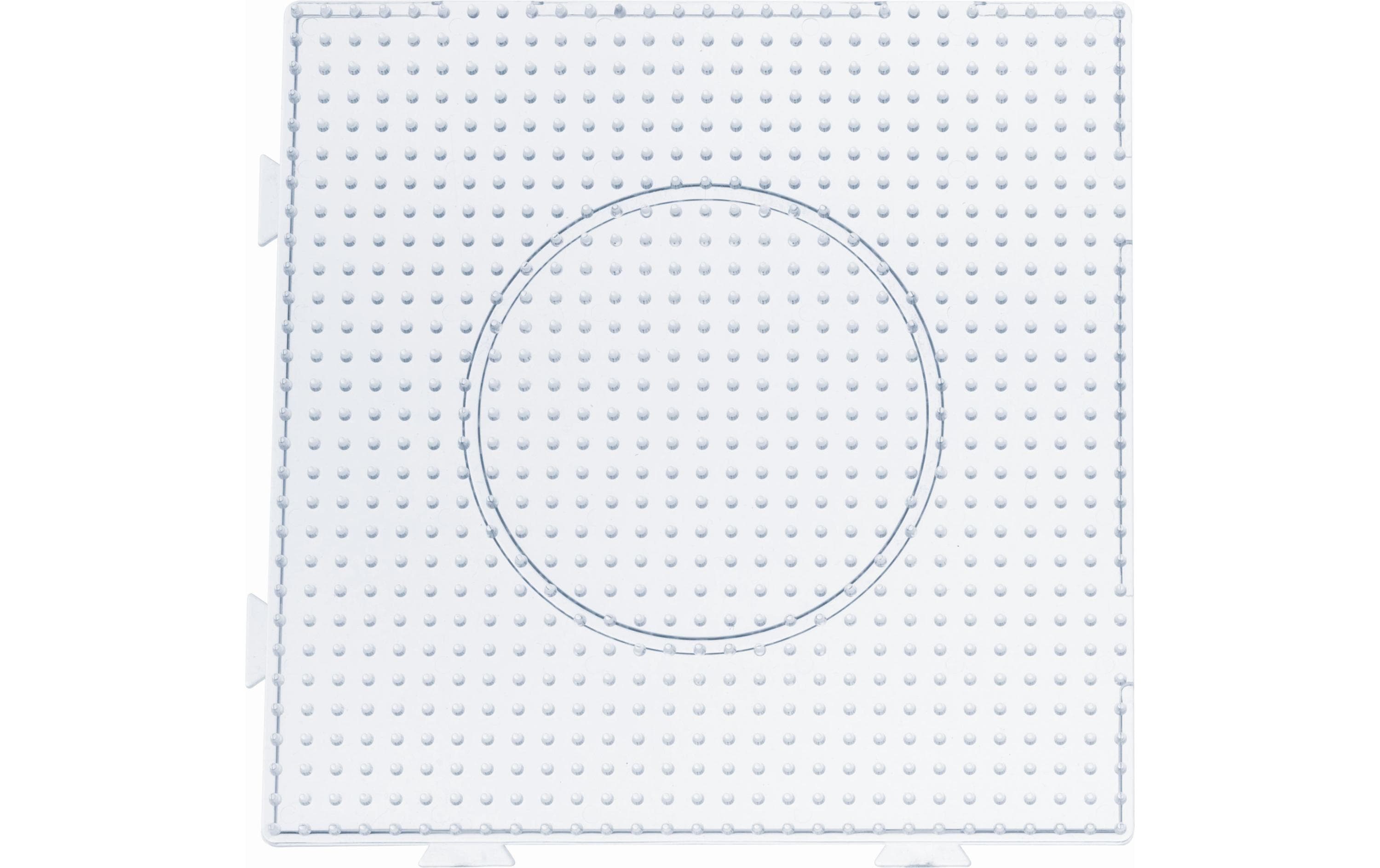 Folia Bügelperlen Platten Stiftplatten-Set Weiss