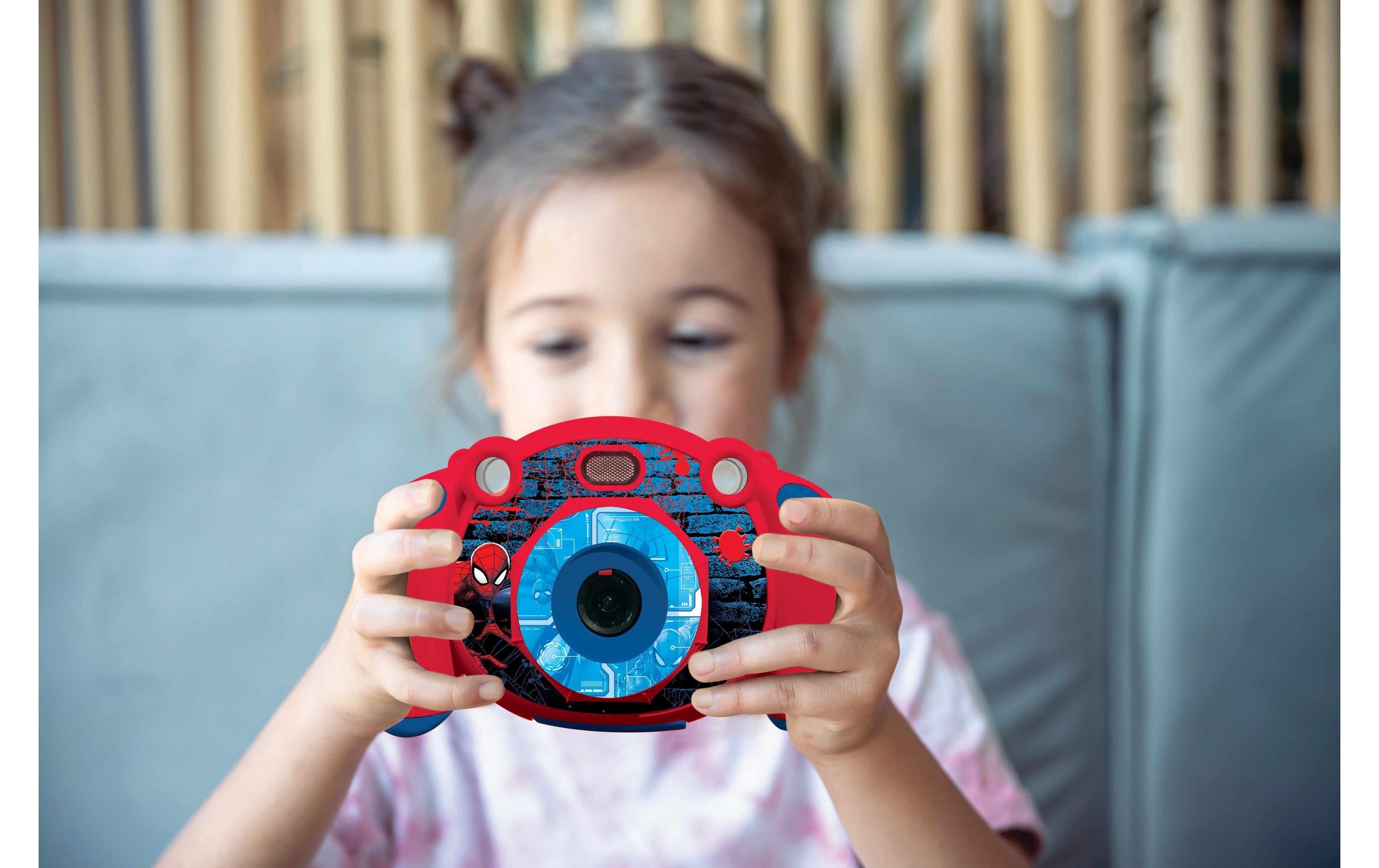 Lexibook Kinderkamera Spider-Man Blau/Rot