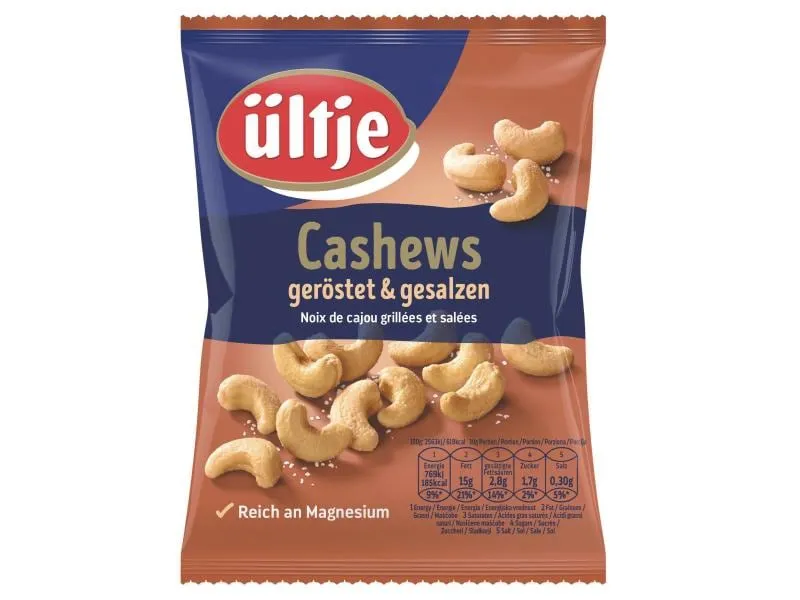 Ültje Apéro Cashew-Kerne geröstet gesalzen 150 g Ültje Apéro Cashew-Kerne geröstet gesalzen 150 g