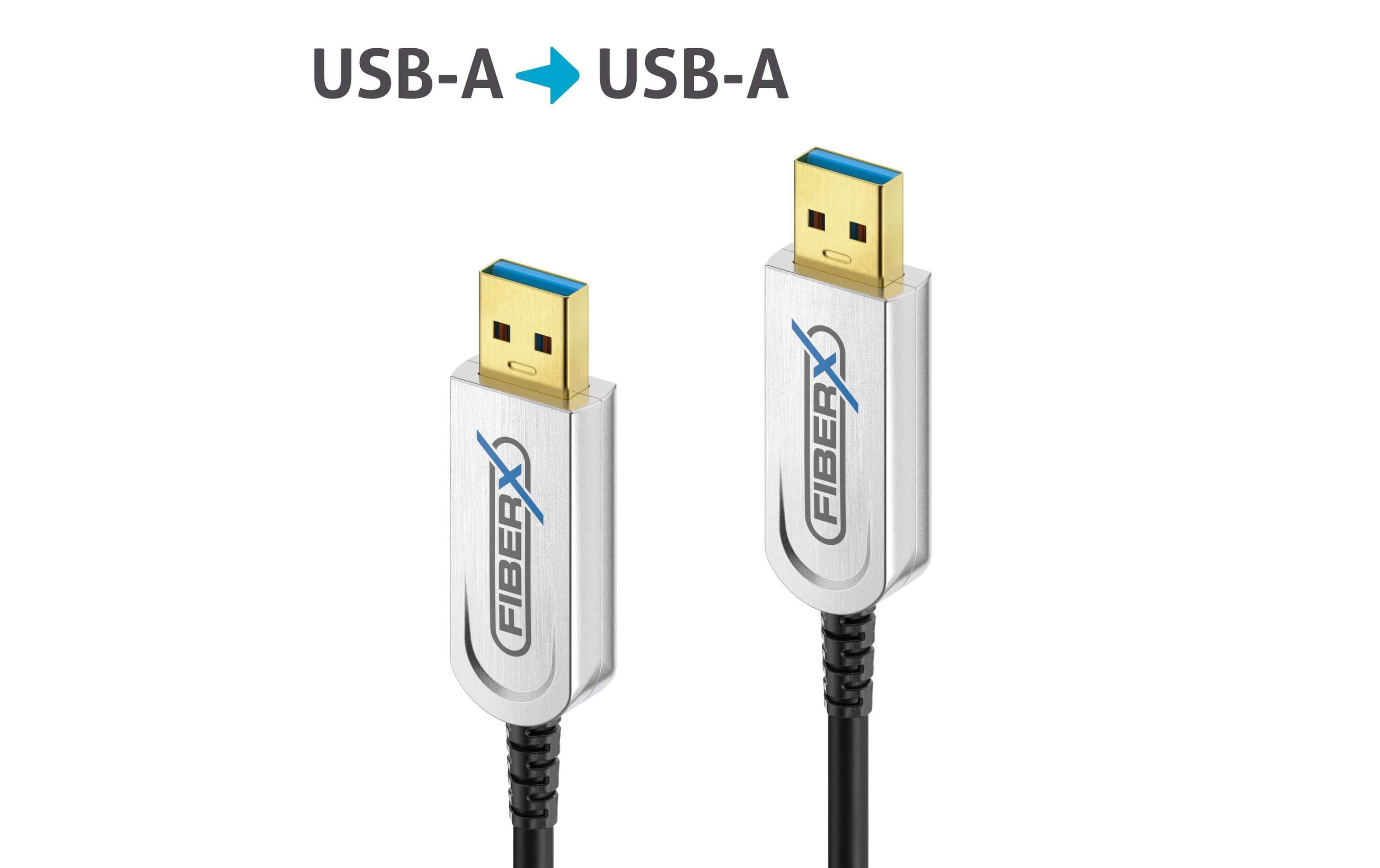 FiberX USB 3.1-Kabel FX-I640 AOC USB A - USB A 3 m