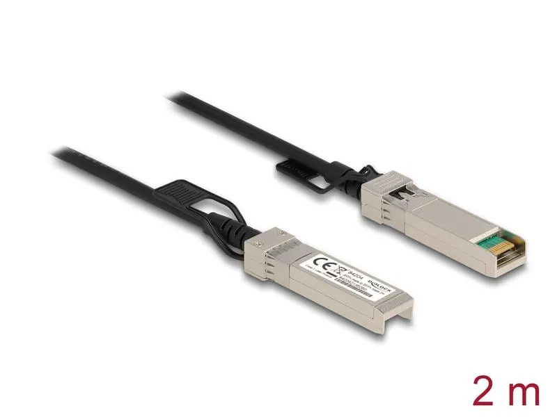 Delock Direct Attach Kabel SFP+/SFP+ 2 m Delock Direct Attach Kabel SFP+/SFP+ 2 m