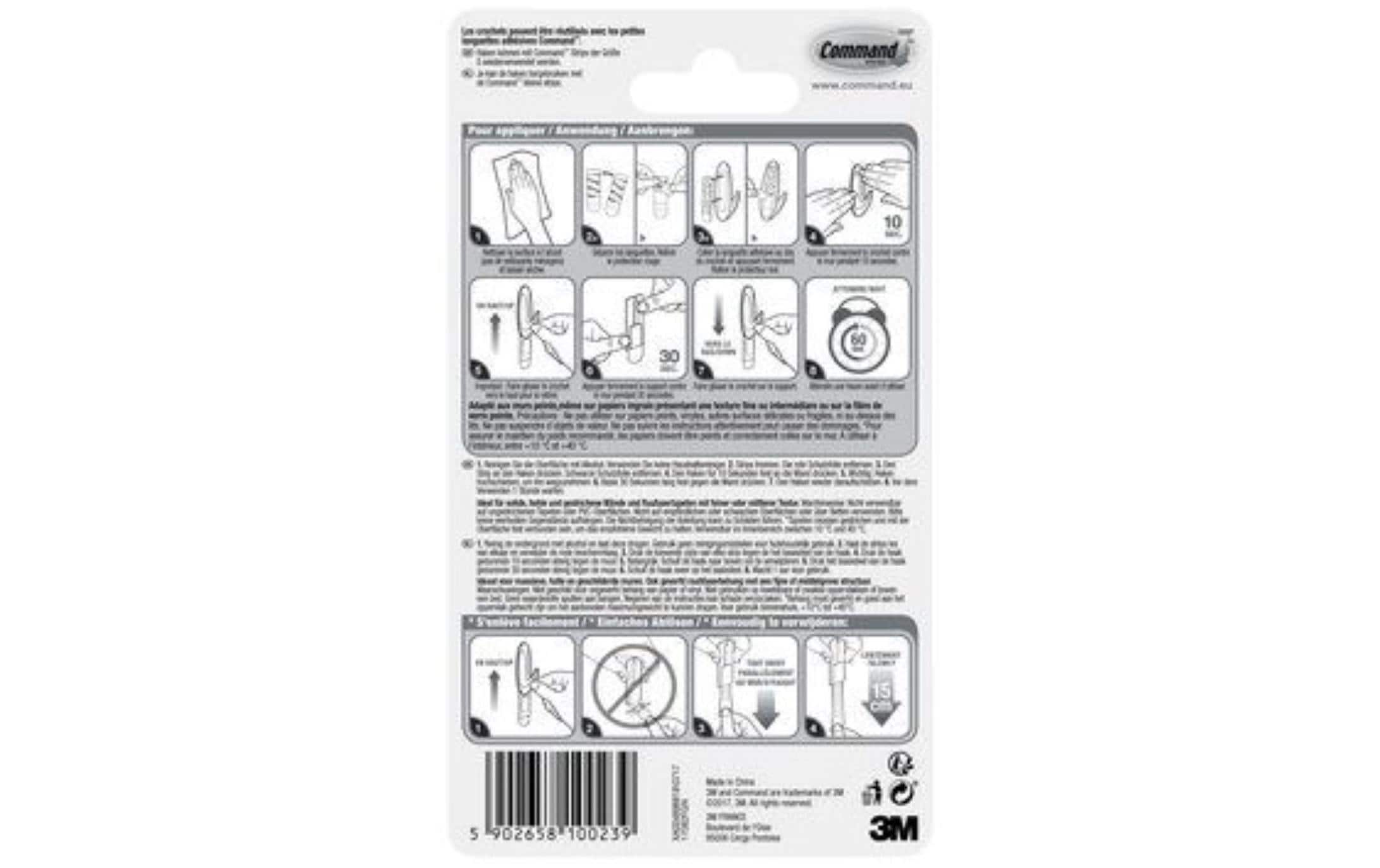 Command Haken Command S Weiss, 450 g