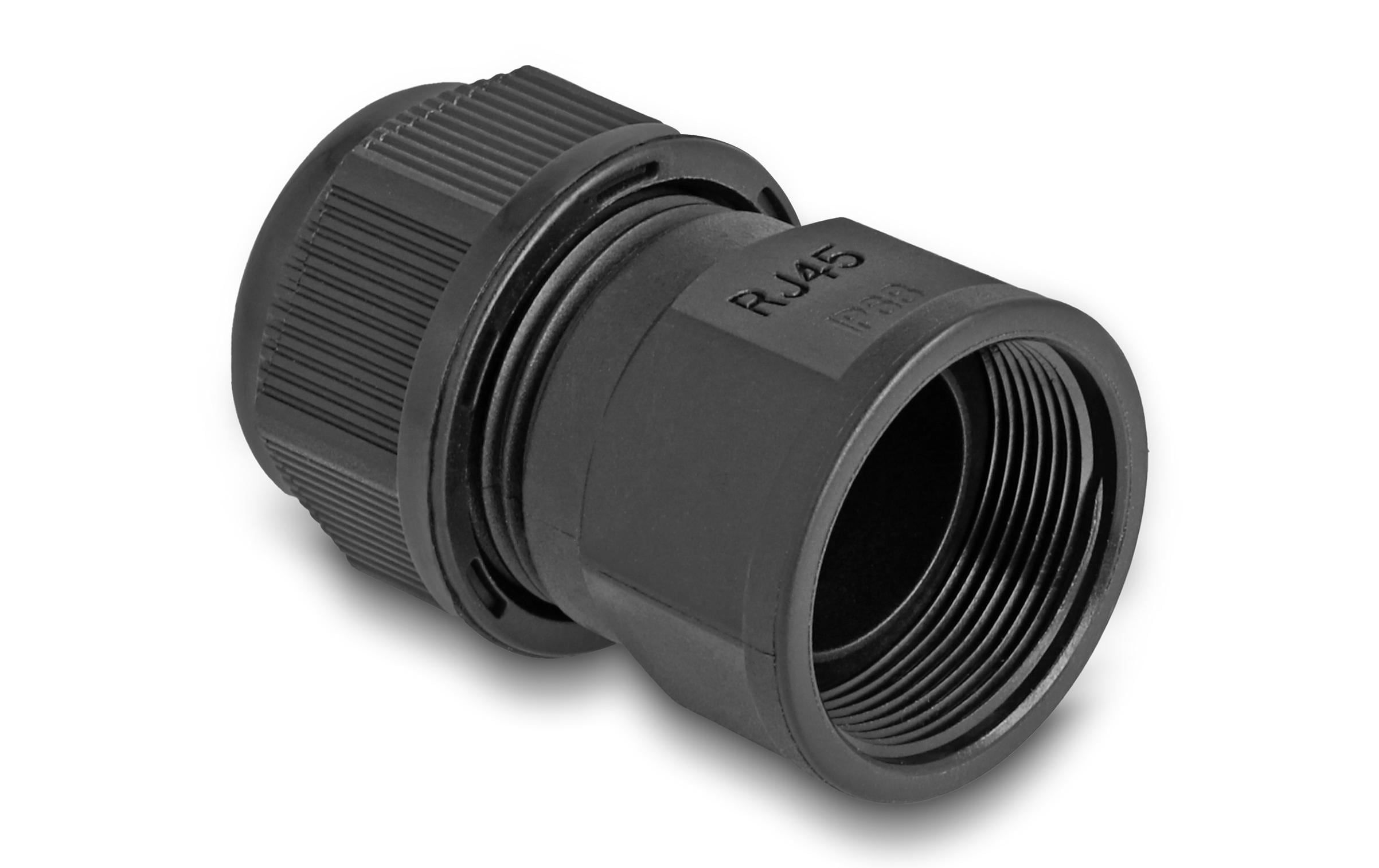 Delock Durchführungskupplung für RJ45, IP67 1 Stück