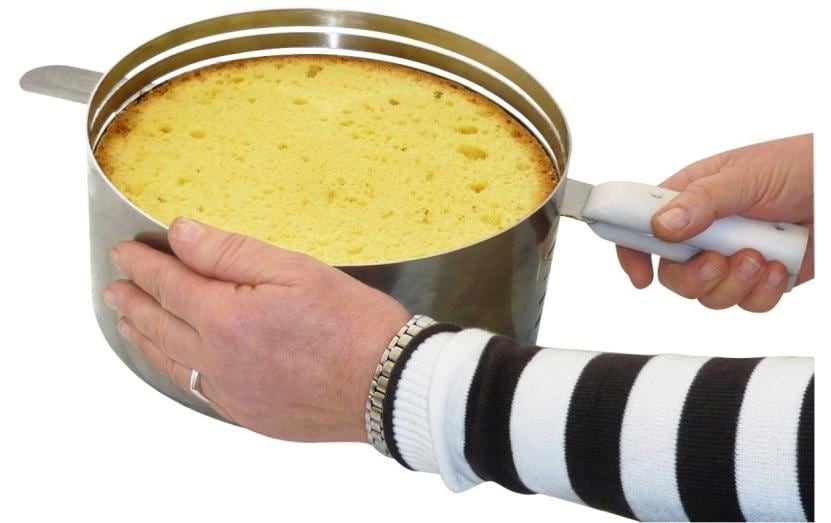 Zenker Tortenbodenschneider Silber