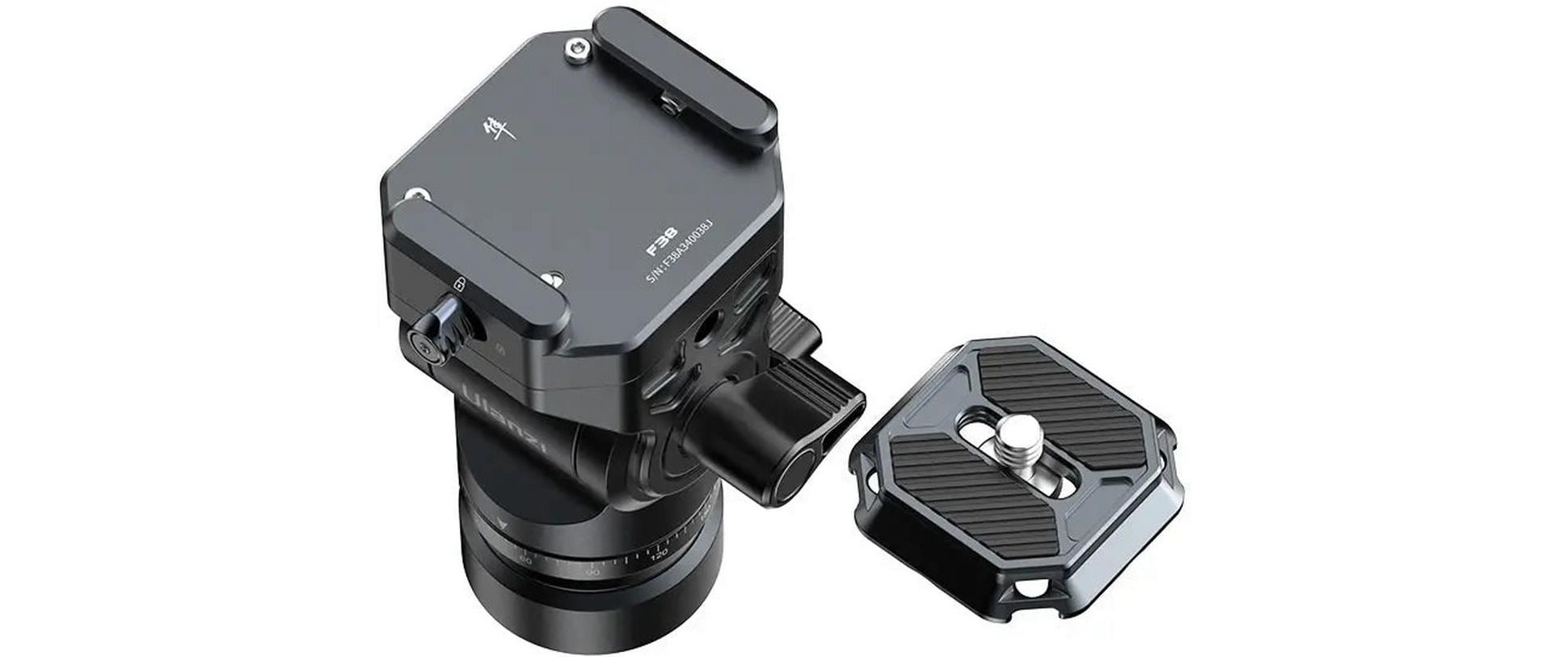 Ulanzi F38 Fluidkopf mit Schnellverschlusssystem