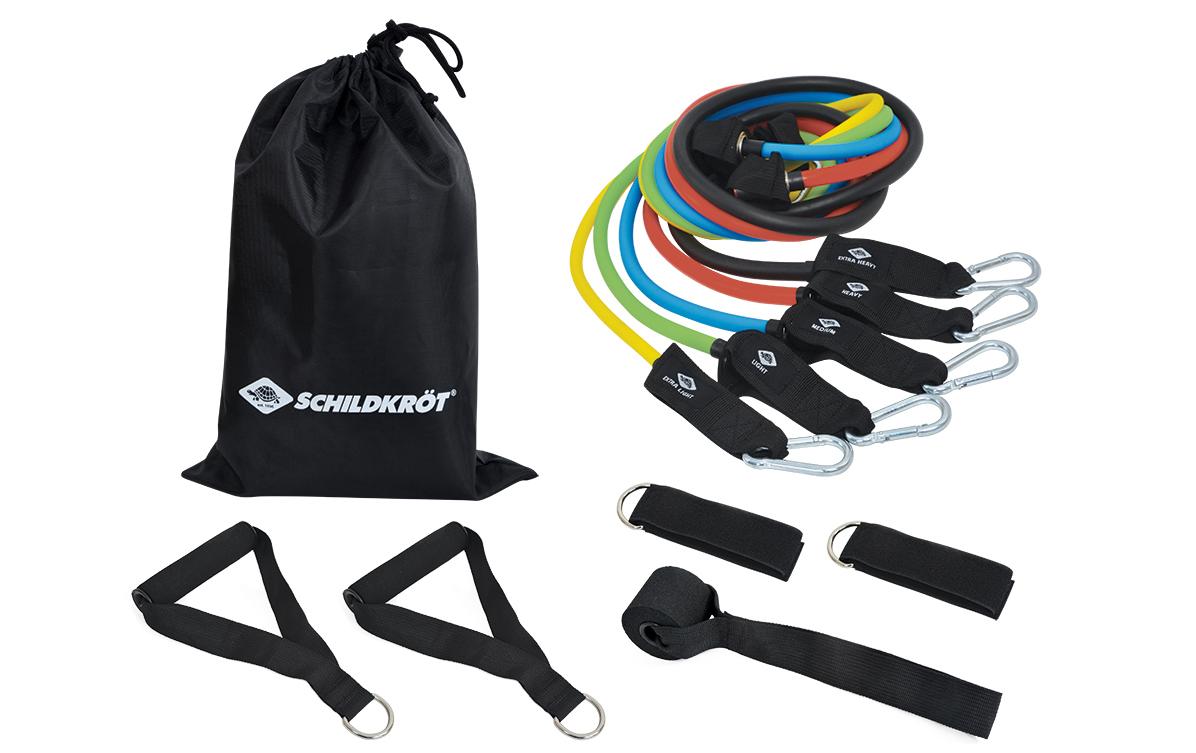 Schildkröt Fitness Fitnessband Expander Resistance Tube (5 pcs.)