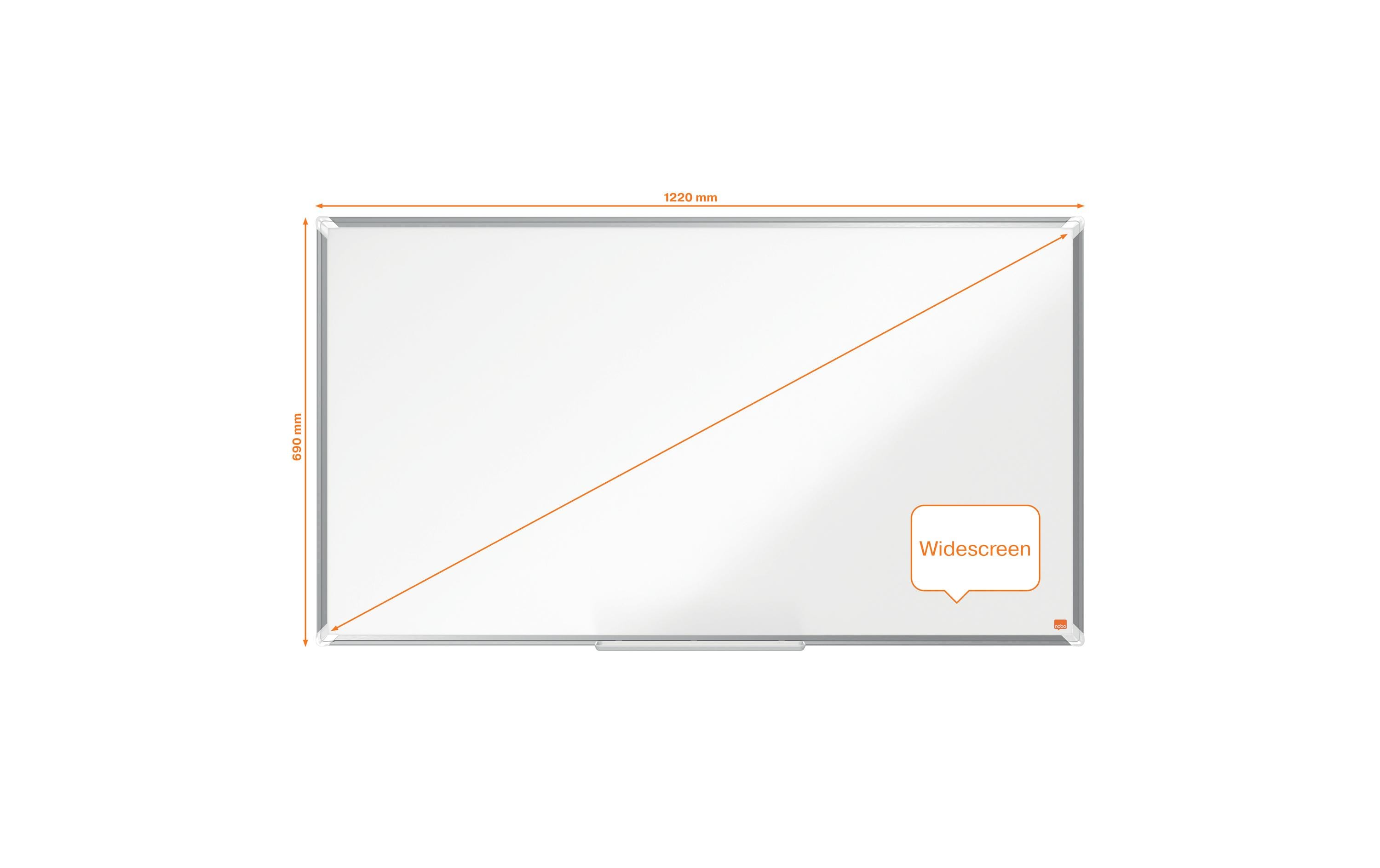 Nobo Whiteboard Premium Plus 55, Weiss