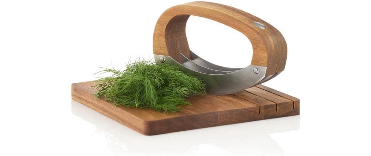 AdHoc Wiegemesser RoccaVerde Grün/Braun