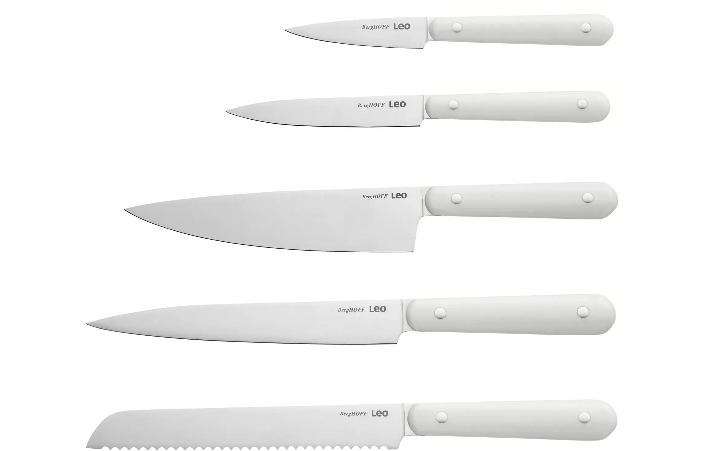 BergHOFF Messer-Set Leo Glints Spirit 5-teilig