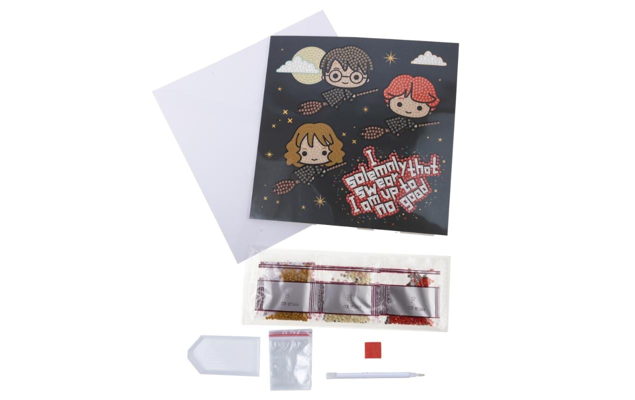 CRAFT Buddy Bastelset Crystal Art Card Flying High