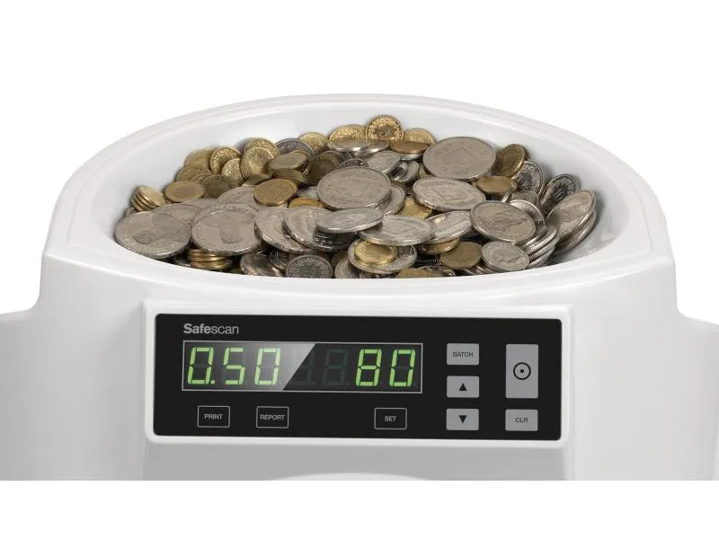 Safescan Münzzähler 1250 EUR Safescan Münzzähler 1250 EUR