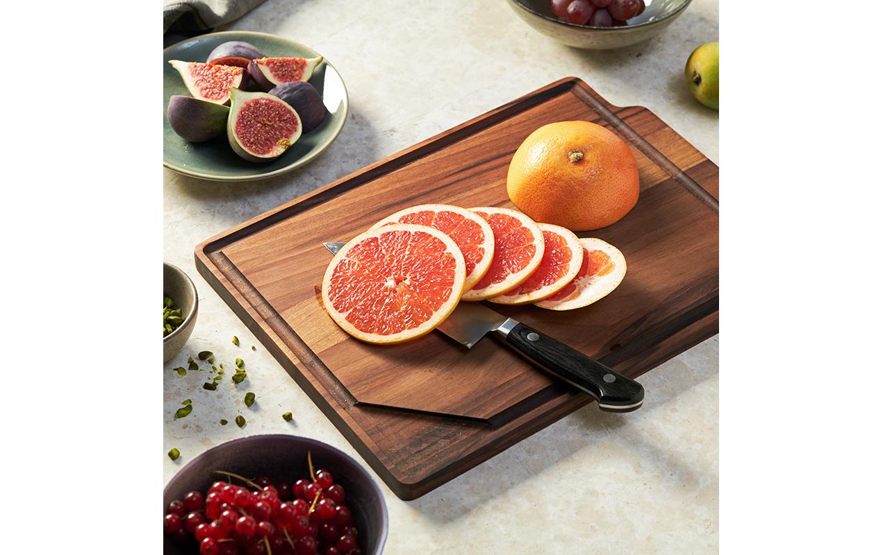 Kisag Schneidebrett Artisan L, Schwarznuss