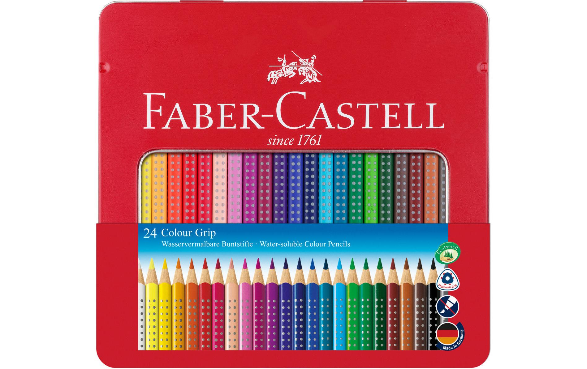 Faber-Castell Farbstifte Colour Grip 24 Stück
