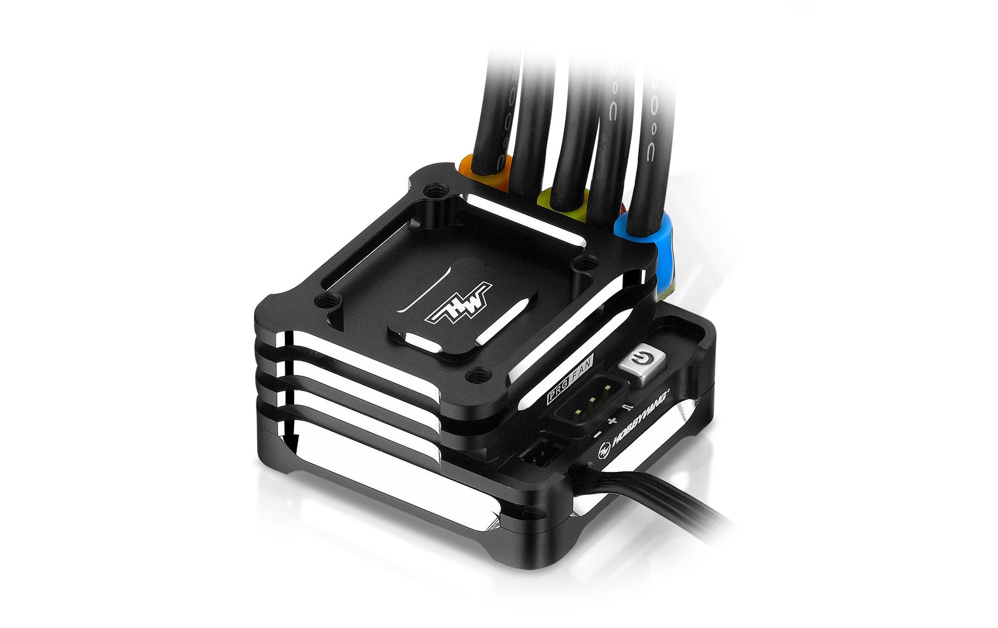 Hobbywing Brushless Regler Xerun XD10 Pro, Drift, Schwarz, 100A, 2S