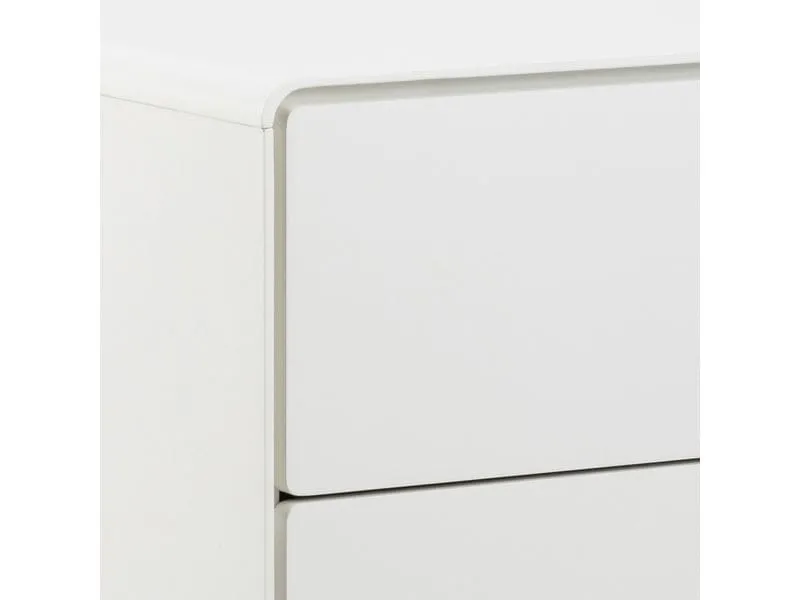 AC Design Kommode Lowell 80 x 100 cm, Weiss