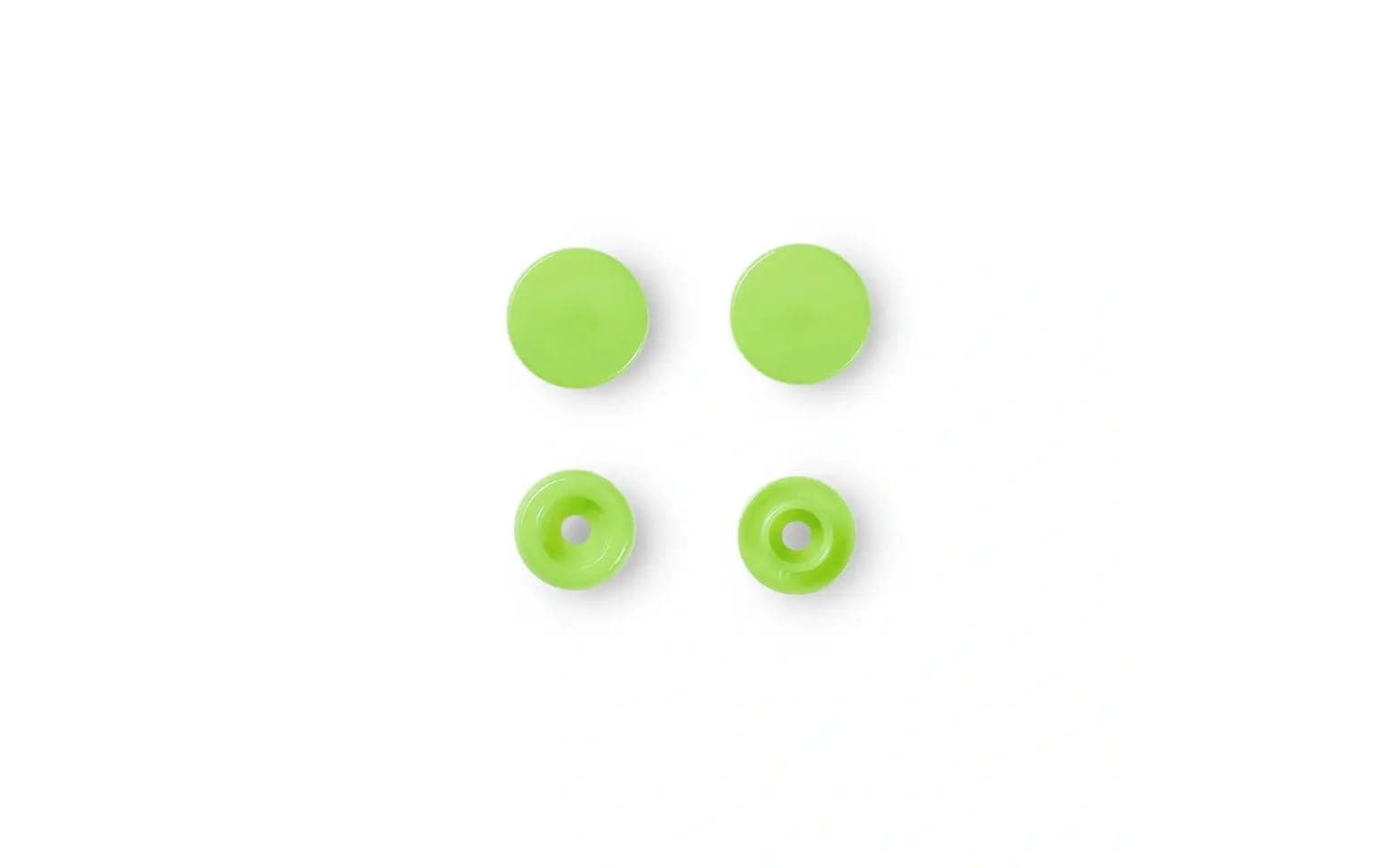 Prym Druckknöpfe Color Snaps Grau, Ø 12,4 mm, 30 Stück